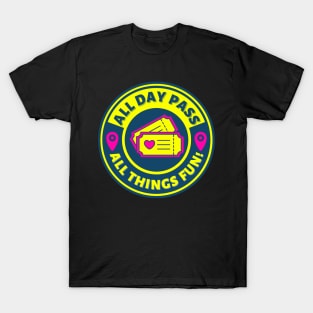 All Day Pass logo T-Shirt